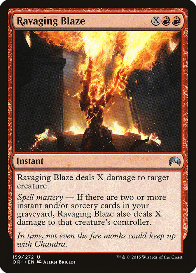 Ravaging Blaze [Magic Origins] | Good Games Morley