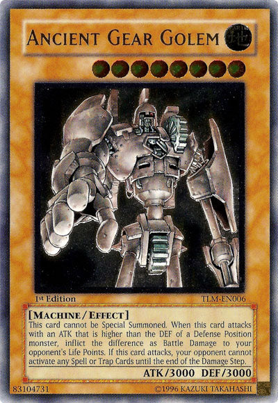 Ancient Gear Golem [TLM-EN006] Ultimate Rare | Good Games Morley
