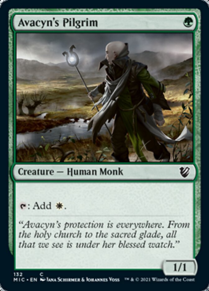 Avacyn's Pilgrim [Innistrad: Midnight Hunt Commander] | Good Games Morley