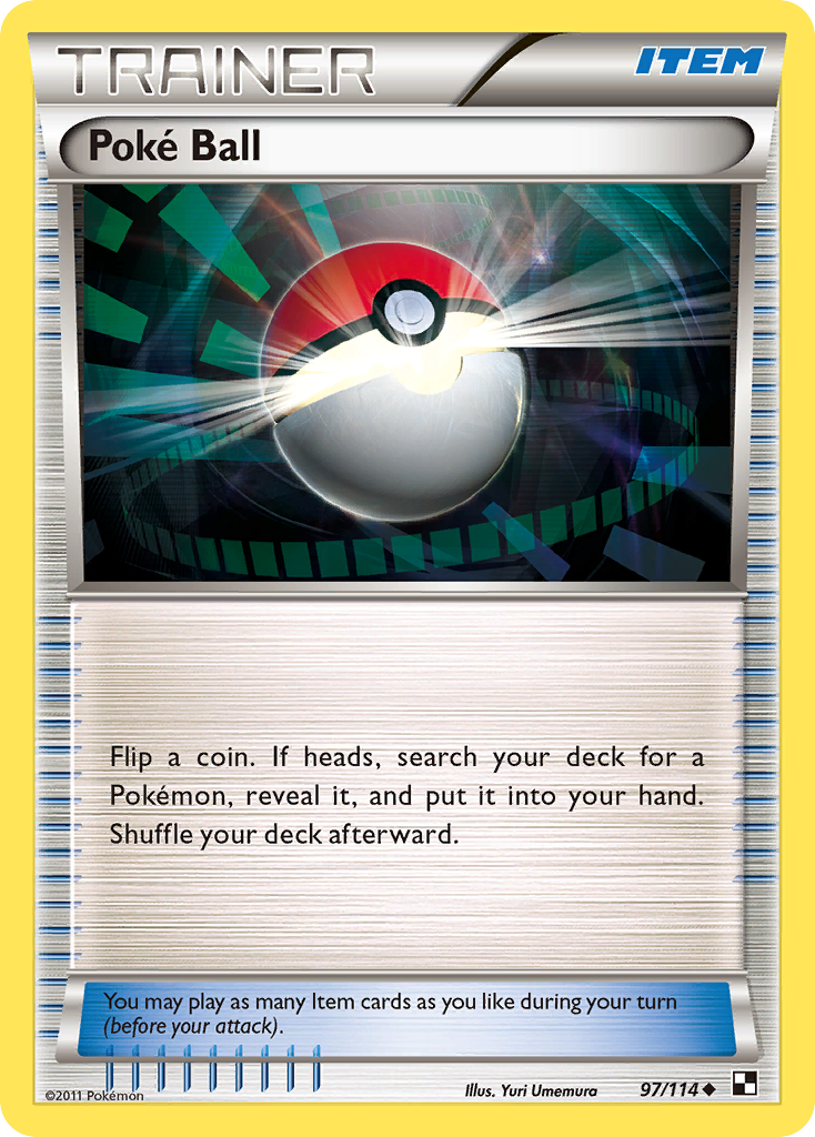 Poke Ball (97/114) [Black & White: Base Set] | Good Games Morley