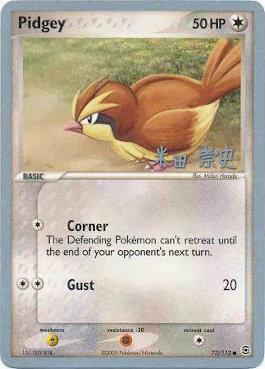 Pidgey (73/112) (Dark Tyranitar Deck - Takashi Yoneda) [World Championships 2005] | Good Games Morley
