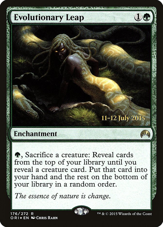 Evolutionary Leap [Magic Origins Prerelease Promos] | Good Games Morley