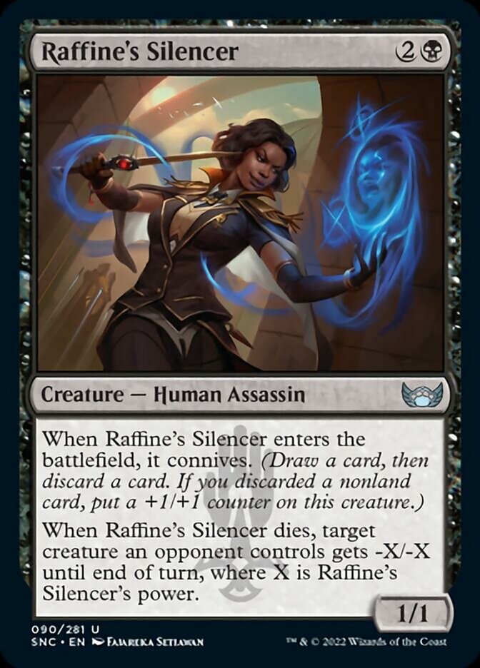 Raffine's Silencer [Streets of New Capenna] | Good Games Morley