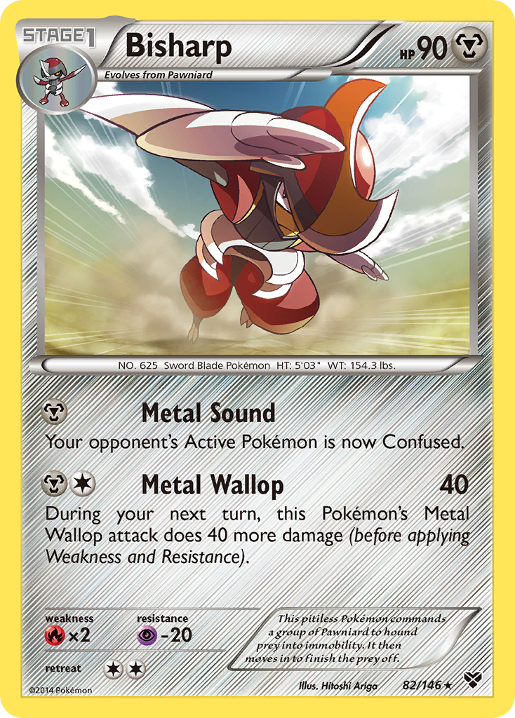 Bisharp (82/146) [XY: Base Set] | Good Games Morley