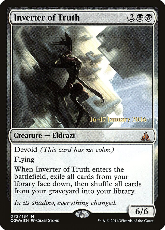 Inverter of Truth [Oath of the Gatewatch Prerelease Promos] | Good Games Morley
