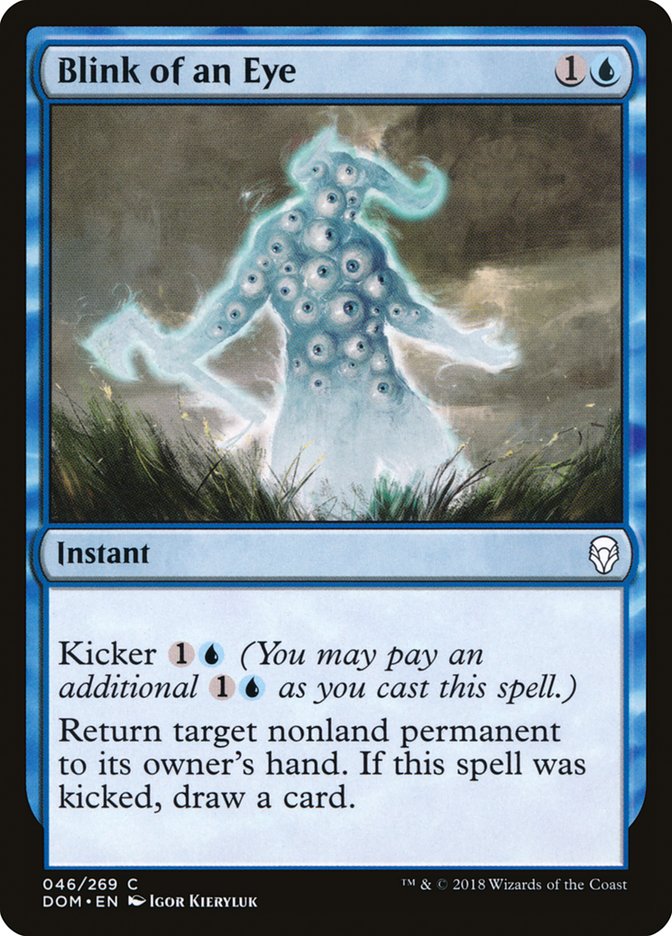 Blink of an Eye [Dominaria] | Good Games Morley
