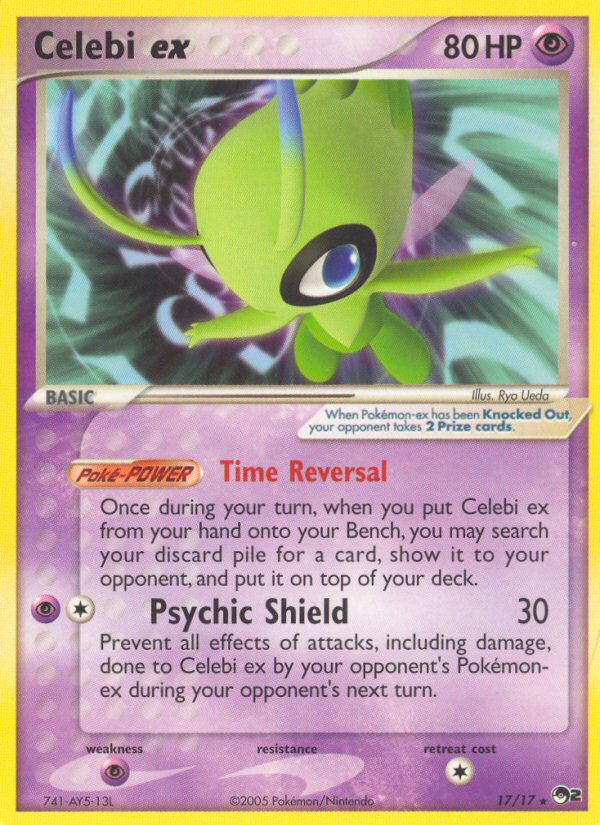 Celebi ex (17/17) [POP Series 2] | Good Games Morley