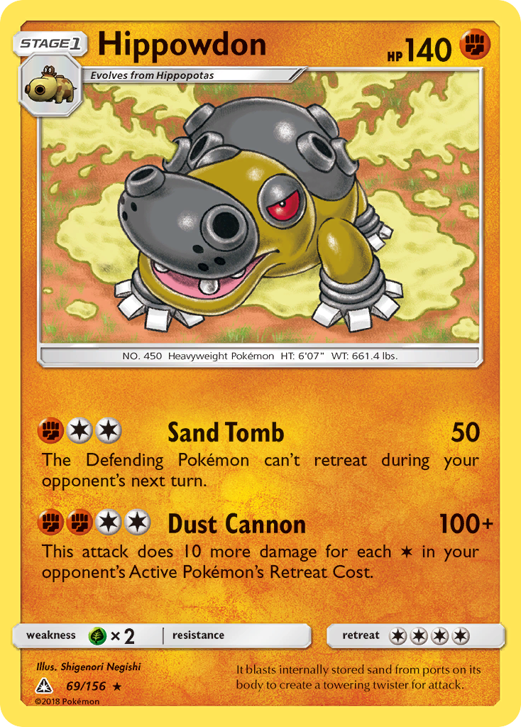 Hippowdon (69/156) [Sun & Moon: Ultra Prism] | Good Games Morley