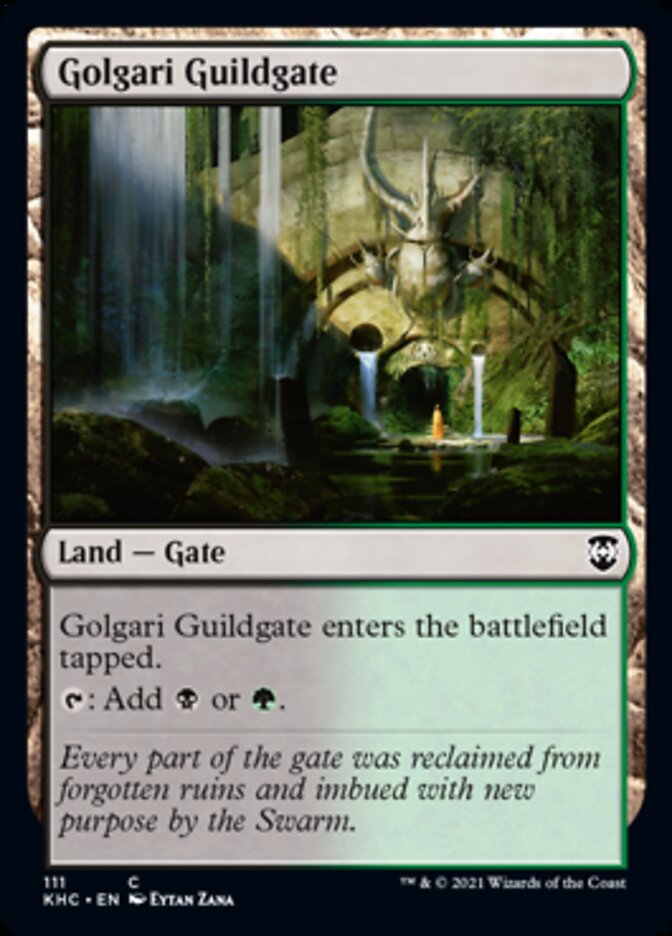 Golgari Guildgate [Kaldheim Commander] | Good Games Morley