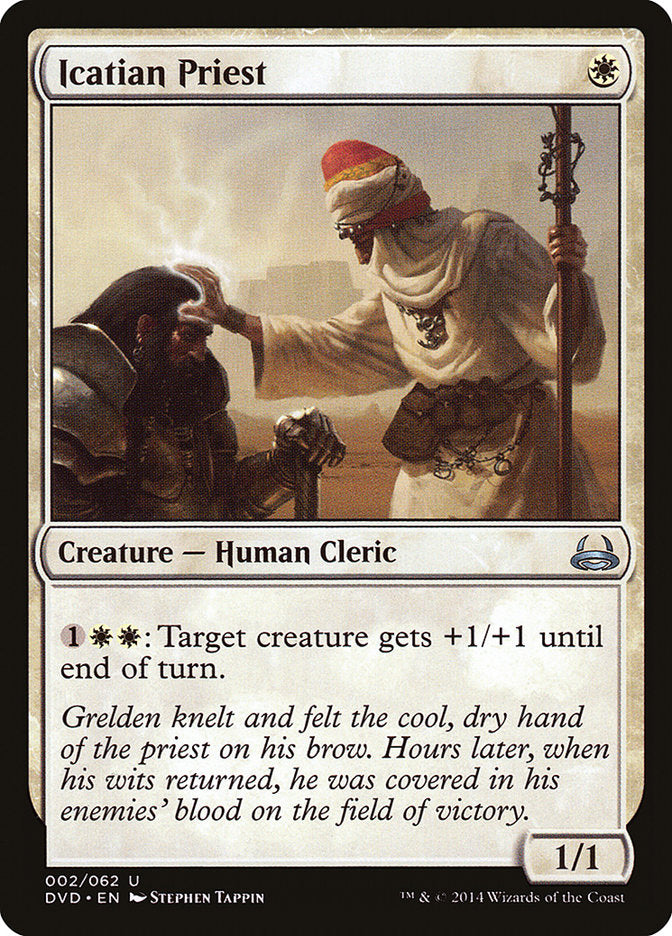 Icatian Priest (Divine vs. Demonic) [Duel Decks Anthology] | Good Games Morley