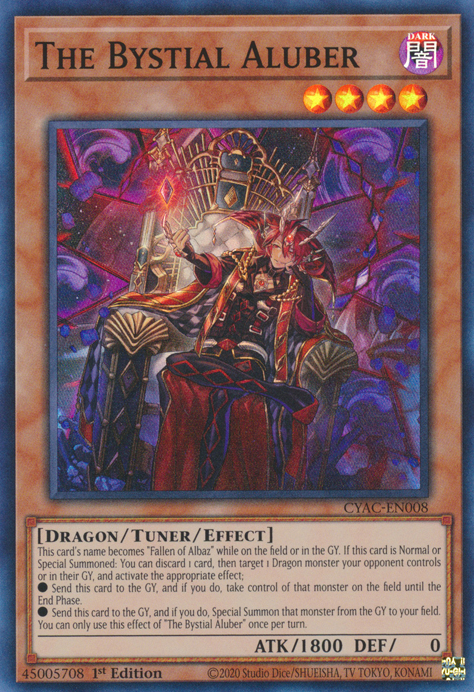The Bystial Aluber [CYAC-EN008] Super Rare | Good Games Morley
