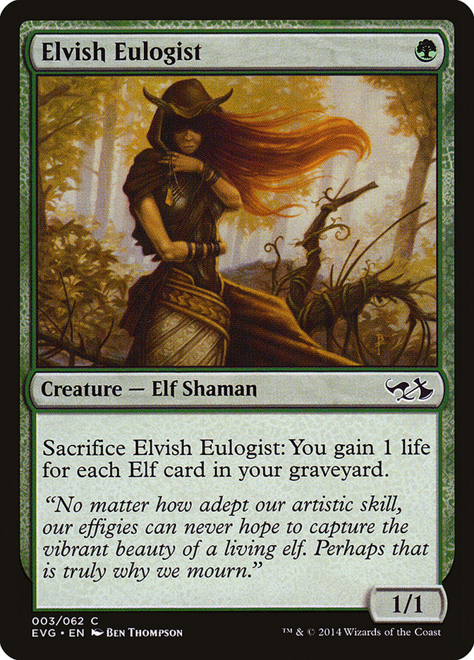 Elvish Eulogist (Elves vs. Goblins) [Duel Decks Anthology] | Good Games Morley