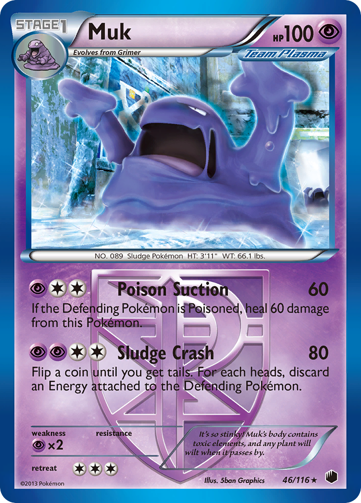Muk (46/116) [Black & White: Plasma Freeze] | Good Games Morley