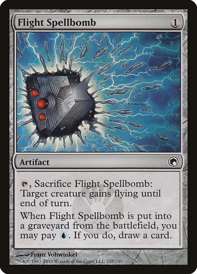 Flight Spellbomb [Scars of Mirrodin] | Good Games Morley