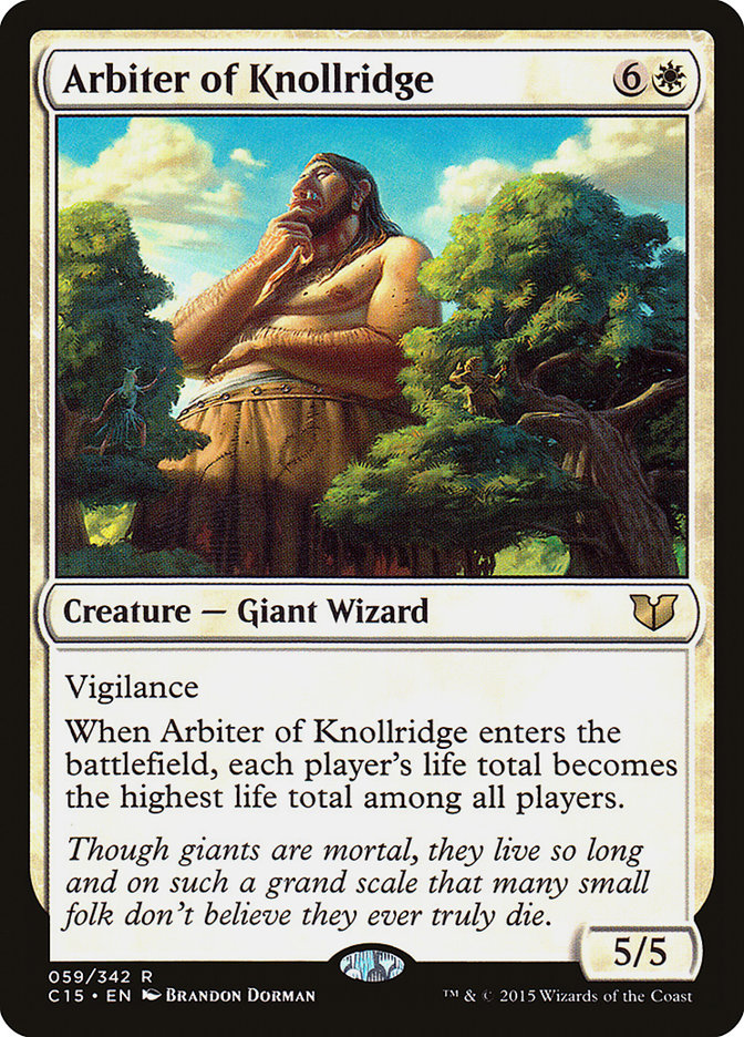 Arbiter of Knollridge [Commander 2015] | Good Games Morley