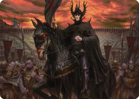 The Mouth of Sauron Art Card [The Lord of the Rings: Tales of Middle-earth Art Series] | Good Games Morley