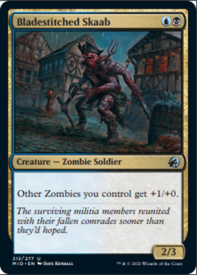 Bladestitched Skaab [Innistrad: Midnight Hunt] | Good Games Morley