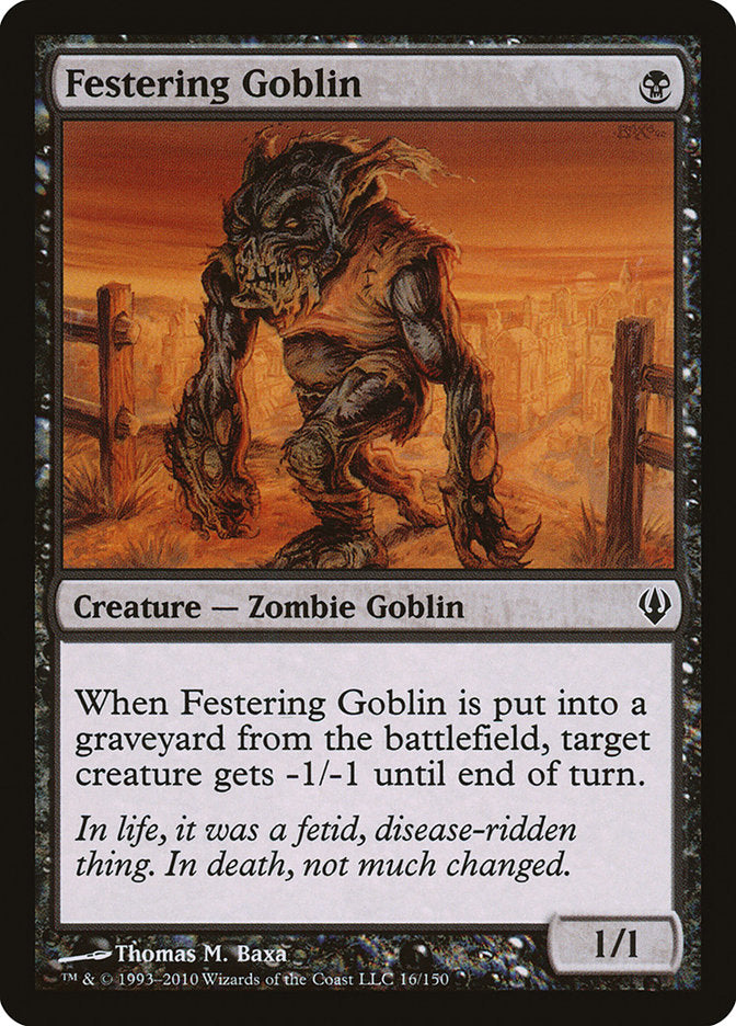 Festering Goblin [Archenemy] | Good Games Morley