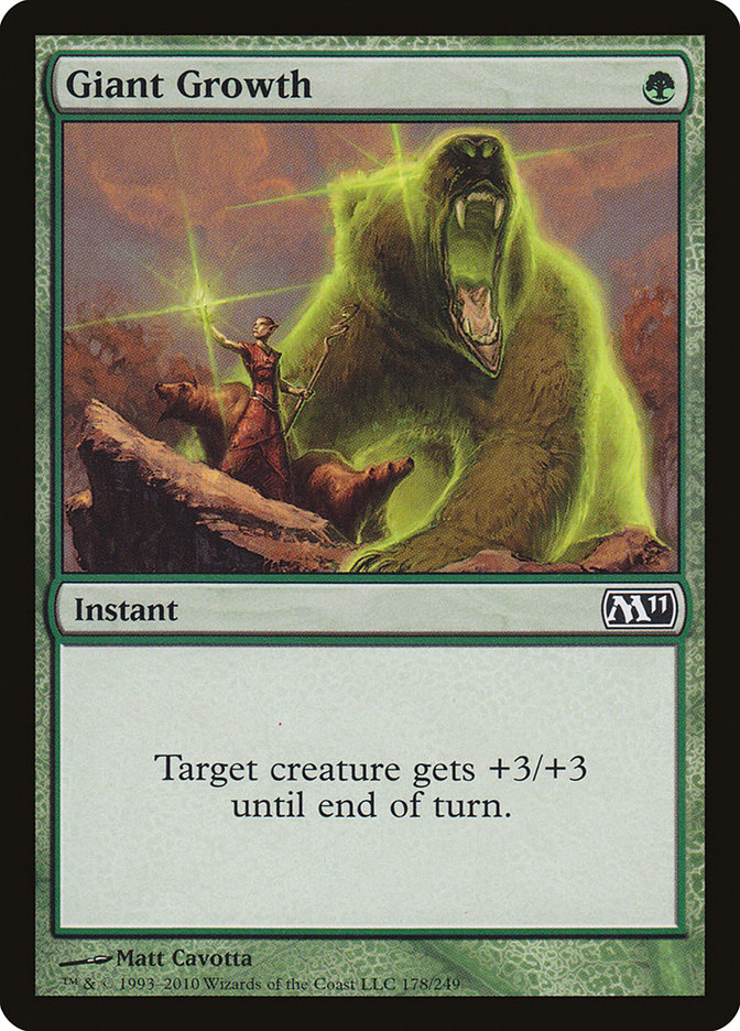 Giant Growth [Magic 2011] | Good Games Morley