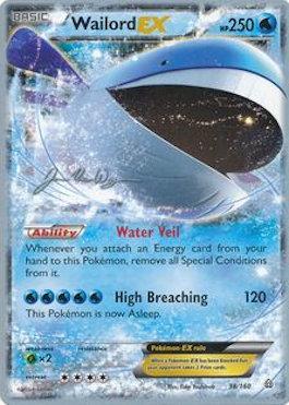 Wailord EX (38/160) (HonorStoise - Jacob Van Wagner) [World Championships 2015] | Good Games Morley