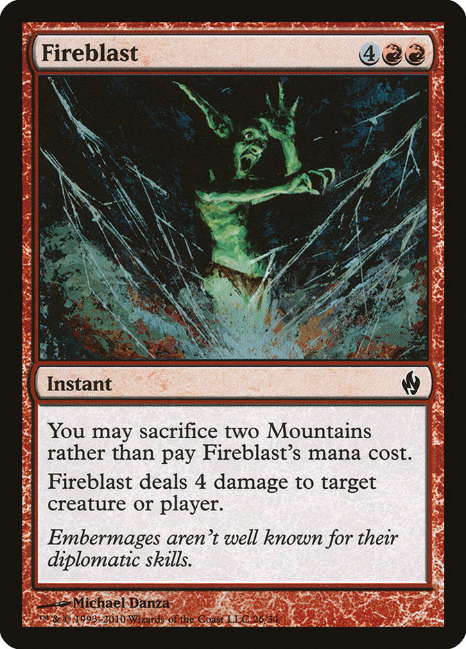 Fireblast [Premium Deck Series: Fire and Lightning] | Good Games Morley
