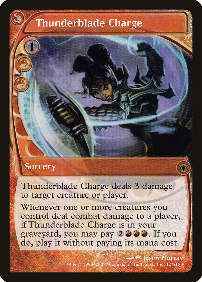 Thunderblade Charge [Future Sight] | Good Games Morley