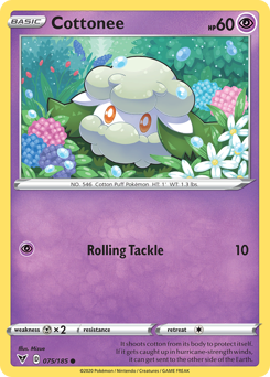 Cottonee (075/185) [Sword & Shield: Vivid Voltage] | Good Games Morley