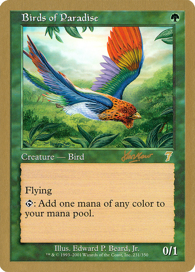 Birds of Paradise (Sim Han How) [World Championship Decks 2002] | Good Games Morley