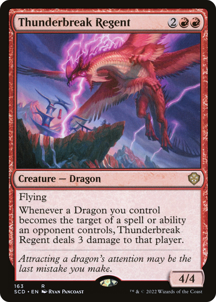 Thunderbreak Regent [Starter Commander Decks] | Good Games Morley