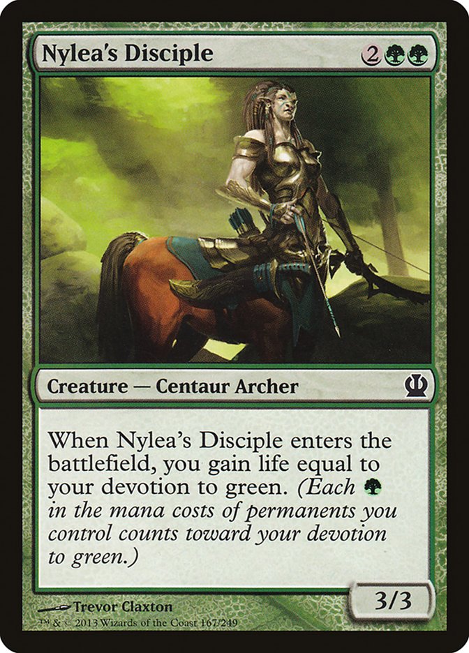 Nylea's Disciple [Theros] | Good Games Morley