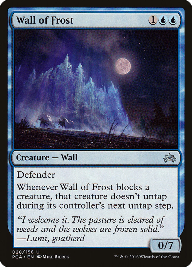 Wall of Frost [Planechase Anthology] | Good Games Morley
