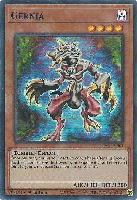 Gernia (Blue) [LDS3-EN004] Ultra Rare | Good Games Morley