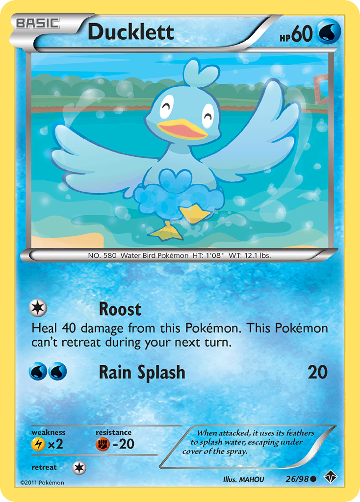Ducklett (26/98) [Black & White: Emerging Powers] | Good Games Morley