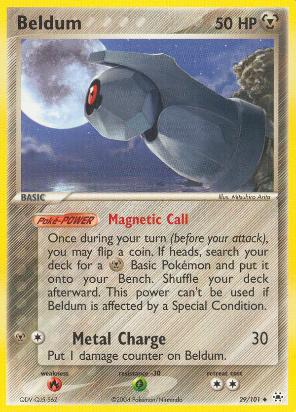 Beldum (29/101) [EX: Hidden Legends] | Good Games Morley