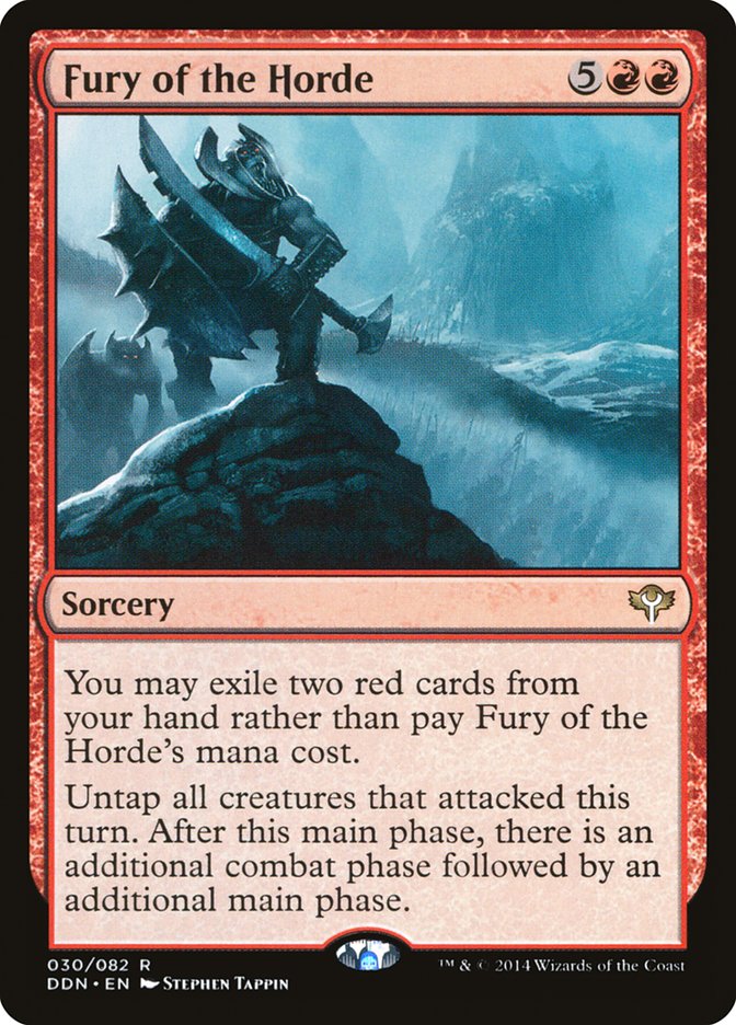 Fury of the Horde [Duel Decks: Speed vs. Cunning] | Good Games Morley