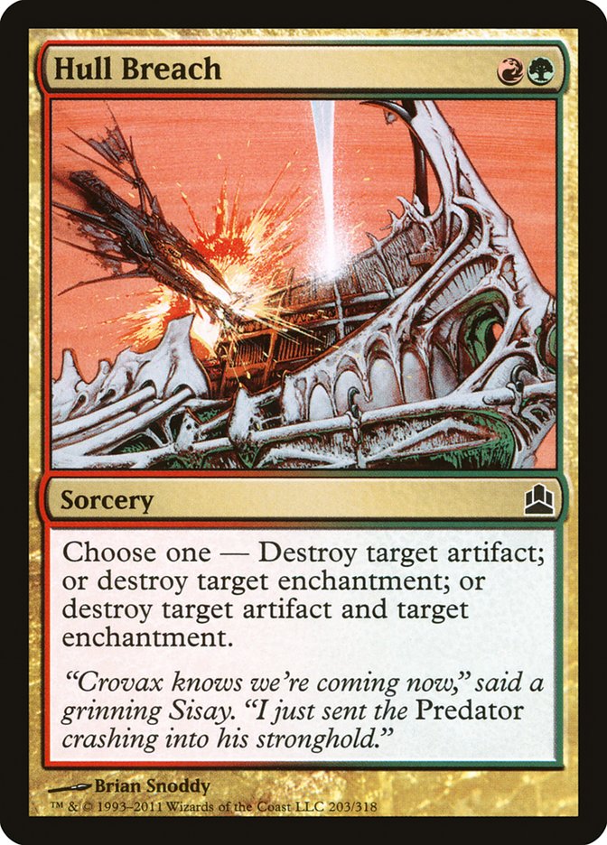 Hull Breach [Commander 2011] | Good Games Morley