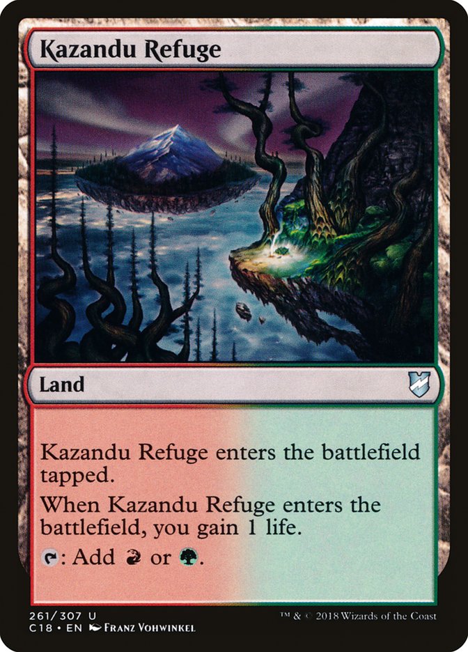 Kazandu Refuge [Commander 2018] | Good Games Morley
