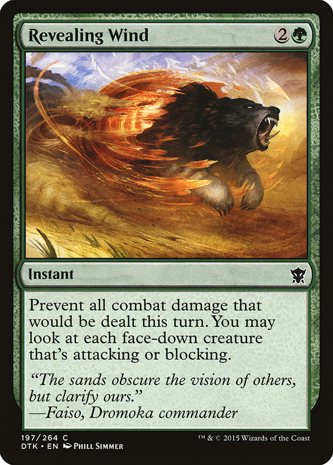 Revealing Wind [Dragons of Tarkir] | Good Games Morley