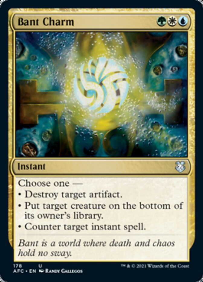 Bant Charm [Dungeons & Dragons: Adventures in the Forgotten Realms Commander] | Good Games Morley