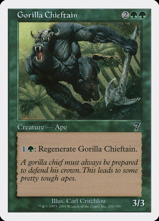 Gorilla Chieftain [Seventh Edition] | Good Games Morley