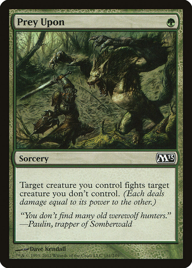 Prey Upon [Magic 2013] | Good Games Morley