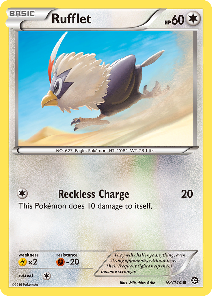 Rufflet (92/114) [XY: Steam Siege] | Good Games Morley