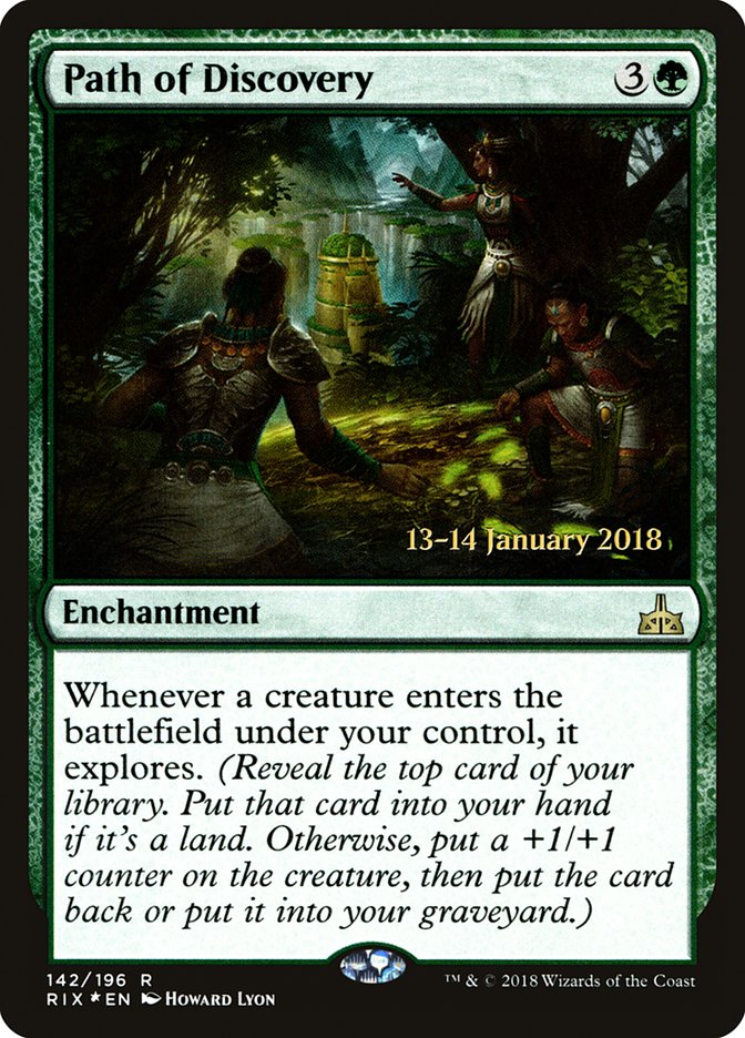 Path of Discovery [Rivals of Ixalan Prerelease Promos] | Good Games Morley