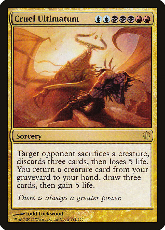 Cruel Ultimatum [Commander 2013] | Good Games Morley