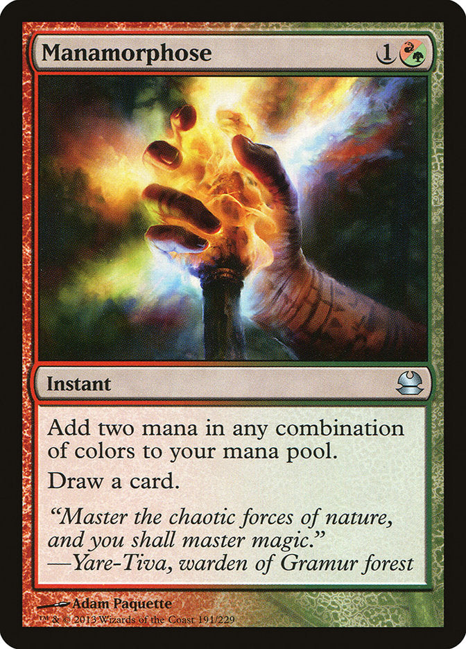 Manamorphose [Modern Masters] | Good Games Morley