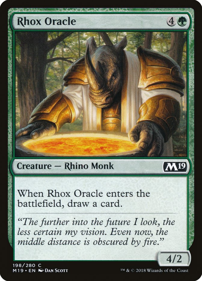 Rhox Oracle [Core Set 2019] | Good Games Morley