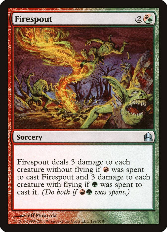 Firespout [Commander 2011] | Good Games Morley