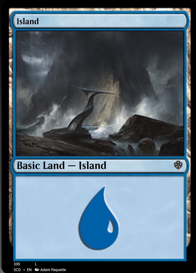 Island (339) [Starter Commander Decks] | Good Games Morley
