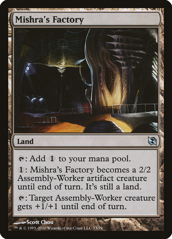 Mishra's Factory [Duel Decks: Elspeth vs. Tezzeret] | Good Games Morley