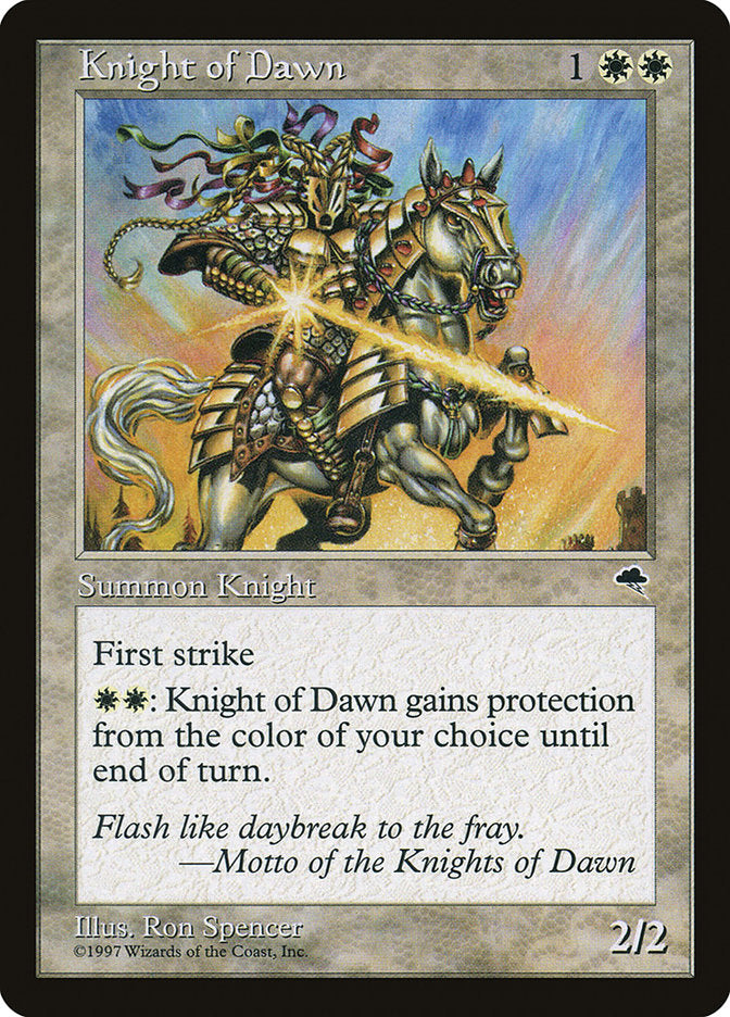 Knight of Dawn [Tempest] | Good Games Morley